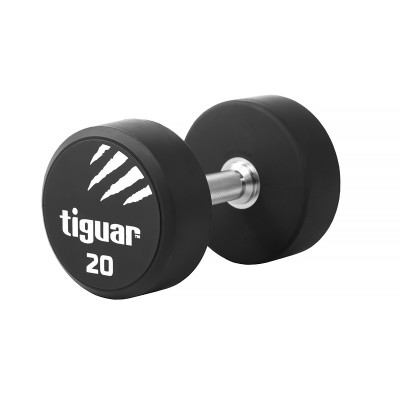 Profesionalus PU hantelis TIGUAR 20kg