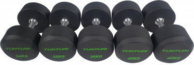 Hantelių komplektas TUNTURI PU 34-42 KG